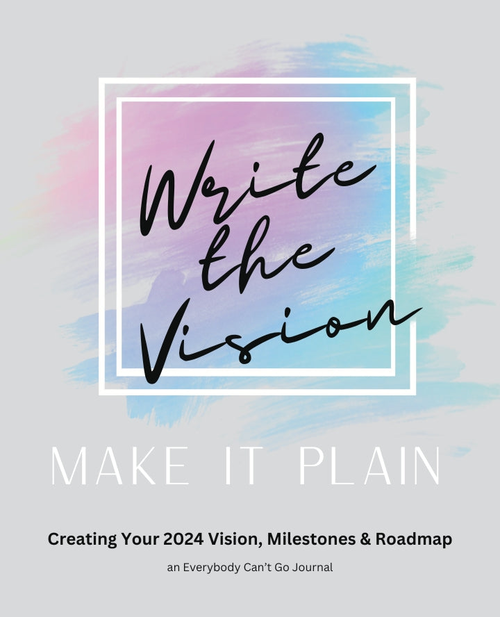Created with Purpose: A Christian Vision Journal - Make your Dreams Plain  and manifest them into Reality