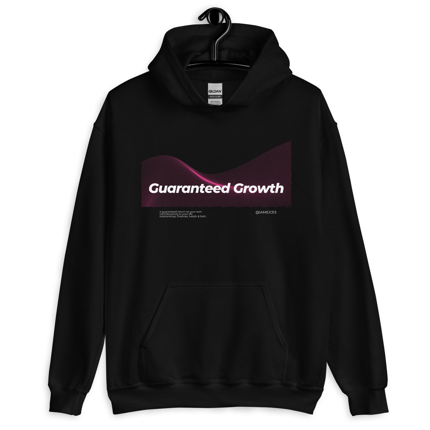 Guaranteed Growth (Pink) Unisex Hoodie